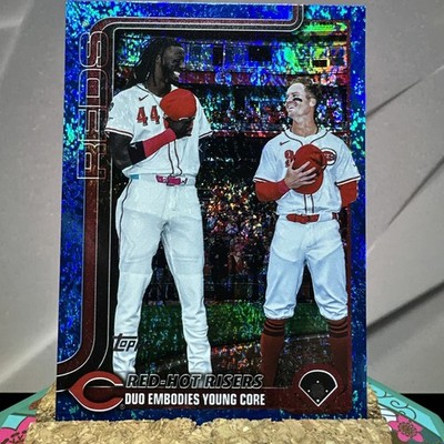 2025 Topps Update Series Veteran Combos Matt McLain #US331 Blue Holofoil /150