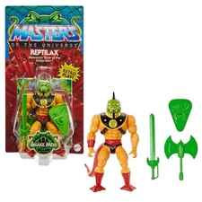 Masters of the Universe Origins Snake Men Reptilax Action Figur Mattel Unpunched