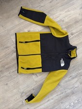 The North Face Denali Jacket Youth Large 12 Mustered Black Full Zip Polartec