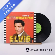Elvis Presley It Happened At The World's Fair LP Album Vinyl Record - NM/EX