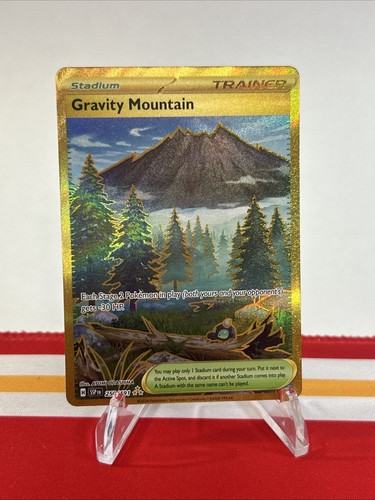 Gravity Mountain 250/191 Hyper Rare Surging Sparks Pokemon Holo Near Mint