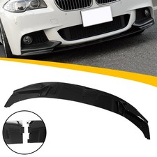 BMW 5ER F10 F11 FRONTSTO�STANGE SPLITTER LIPPE M SPORT GLANZ SCHWARZ 2010-2016