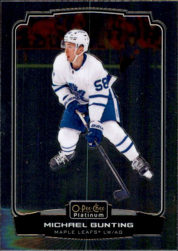 2022 O-Pee-Chee Platinum Michael Bunting #5 card