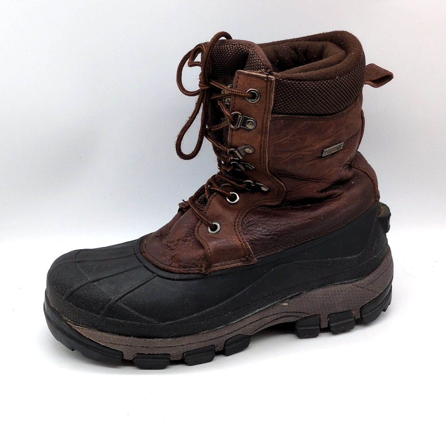 Itasca Shoes Mens Bristol Brown 9 Waterproof Boots Leather Winter Thinsulate