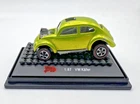 Vintage Hot Wheels Redline Custom Volkswagen Lime Green USA Base Original Mattel