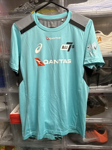 ASICS Australia Rugby 7s Player-Issue Training Jersey Size S