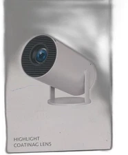 Mini Projector With Wifi 6 And Bluetooth, 4k 1080p Support Portable Projector