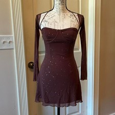 Unbranded Women's Brown Dress