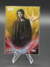 Cassian Andor 19 /50 Gold Sapphire 2025 Topps Chrome Star Wars Andor