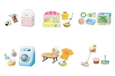 Re-Ment Sumikko Gurashi Sumikko Geräte in der Ecke Ihres Hauses verpackt Prod