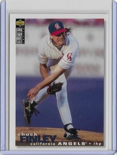 1995 Upper Deck - No. 102 - Chuck Finley - California Angels
