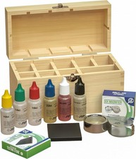 Professional Gold Silver Platinum Jewelry Testing Kit with Stone Instructions