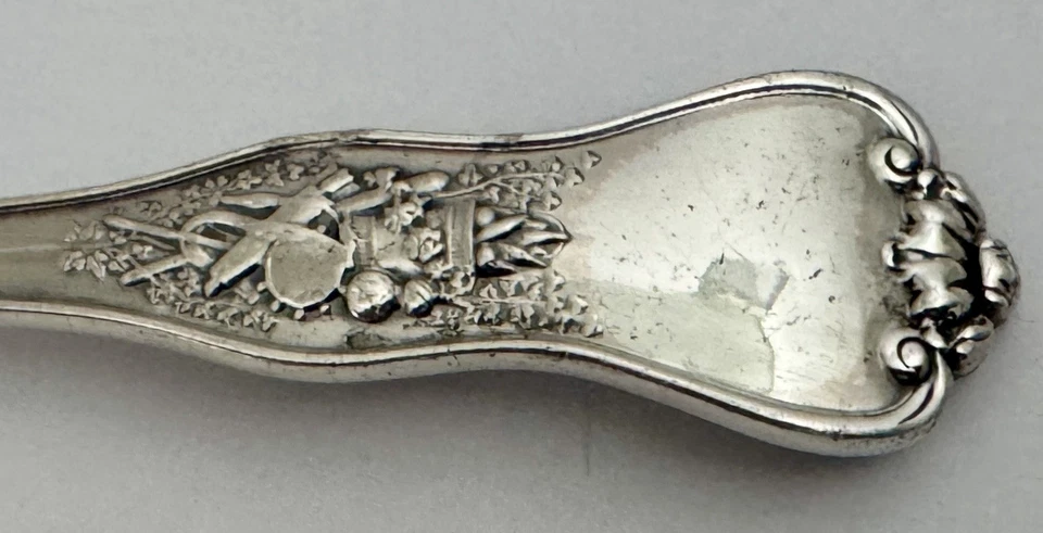 TIFFANY OLYMPIAN STERLING 8” DINNER FORK OLD ONE BEAUTIFUL NEVER MONOGRAMED - Image 4 of 4