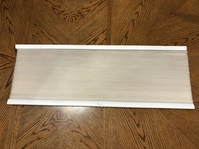 Levolor Cellular Shade Trim Go Light Filtering White 34.25 x 60 Inches Used