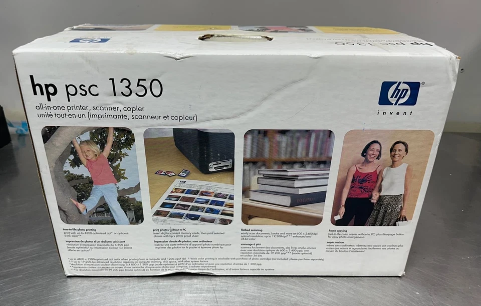 NEW HP PSC 1350 ALL IN ONE PRINTER SCANNER COPIER MACHINE 1350 - Image 2 of 4
