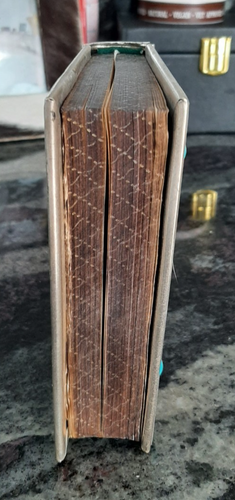 1967 Jüdisch SIDDUR AVODAT ISRAEL Silber + Türkis Steine Hebräisch Englisch - Bild 6 von 12