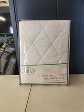 Utility By Tadpoles Quilted Waterproof Mattress Cover For Twin 39 75 12 New