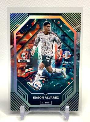 2024 COPA AMERICA USA EF Landmark Card #15 L. MEX EDSON ALVAREZ Mexico Foil