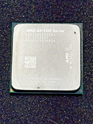 AMD A4-5300 Series Dual Core 3.4ghz CPU AD530BOKA23HJ Socket FM2