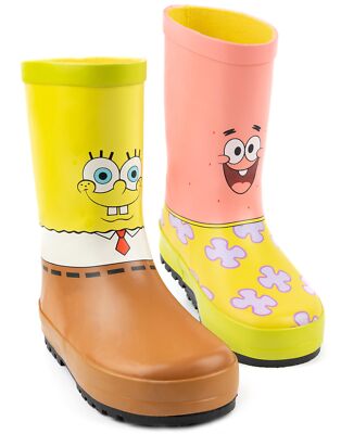 SpongeBob SquarePants Mehrfarbig Spongebob Squarepants, Patrick Gummistiefel ohn