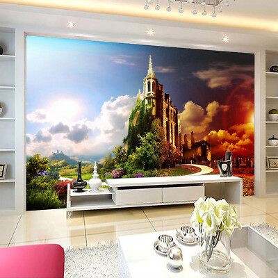 3D Ancient Castle G5706 Wallpaper Wall Murals Removable Self-adhesive Erin
