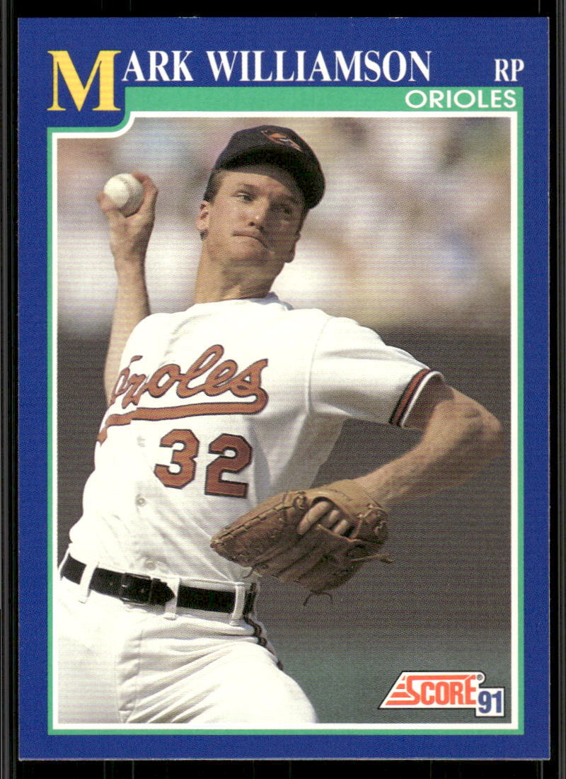 1991 Score #498 Mark Williamson