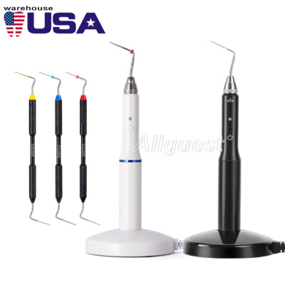 Dental Gutta Percha Obturation System Heated Pen/Buchanan Hand Plugger Tips USA