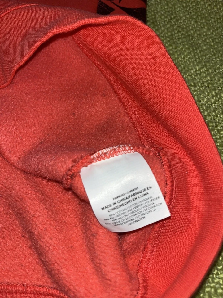 SUDADERA NIKE X ROSTARR RALLY CREW MUJER TALLA XL COLOR NEGRO Y ROJO Foto 4 de 4