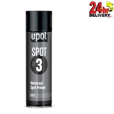 Imprimación gris universal de secado rápido U-Pol Spot #3 450 ml aerosol fácil de lijar Upol