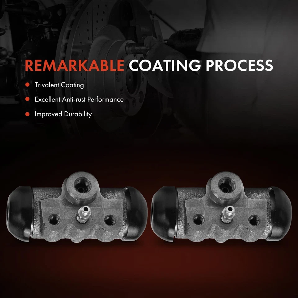 2x Rear Brake Wheel Cylinders for Checker A9 1959-1963 International Studebaker - Image 3 of 4