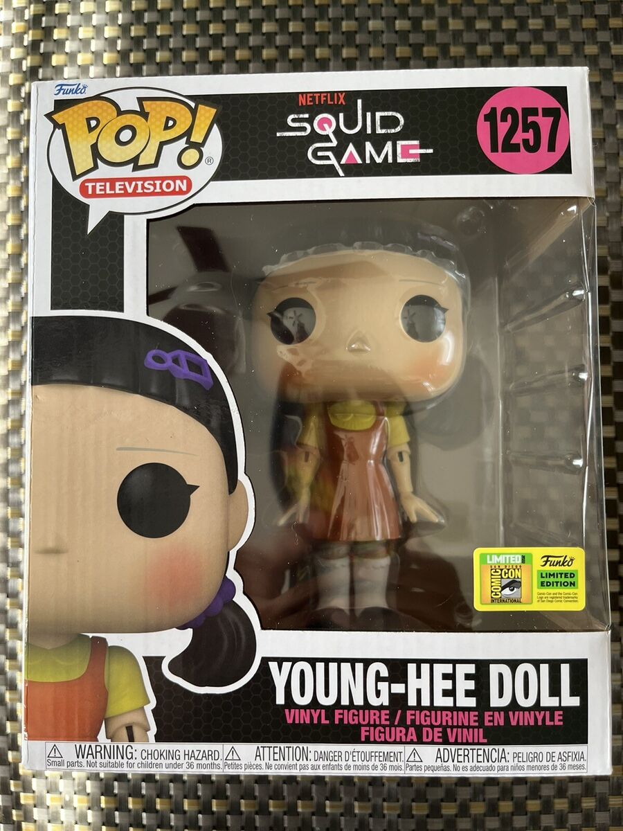 Funko POP! Television Squid Game - Young-Hee Doll Super Sized #1257 - Shark  Power Games - Um Mar de Diversão