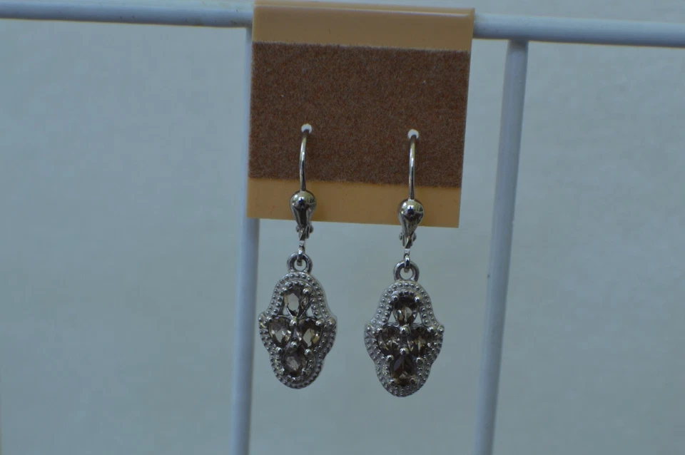 Brincos solitário granada mudança de cor 1,42 ct platina sobre prata 925 alavanca - Imagem 4 de 4