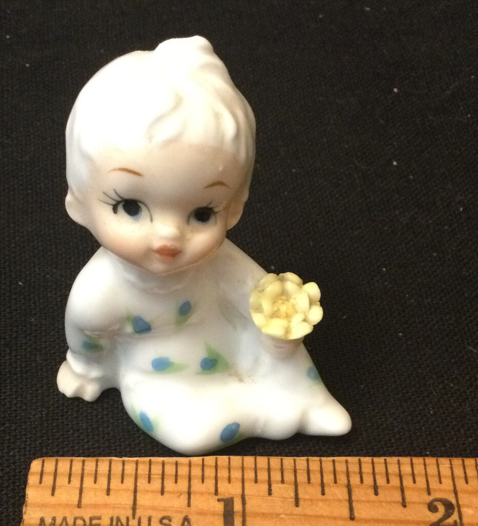 Napcoware NAPCO Flower Baby Vintage Bone China Miniature Figurine eBay