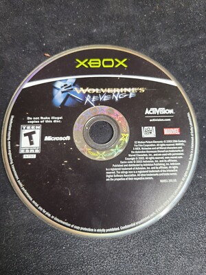 X2: Wolverines Revenge - Microsoft Xbox Disc Only