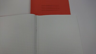 Übungsheft 8 Zoll x 6 Zoll, 48 Seiten 10er Pack - quadratisch 5 mm - KOSTENLOSER VERSAND
