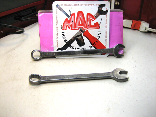 MAC (5/8" & 9/16") Combination Wrenches 12-Point USA