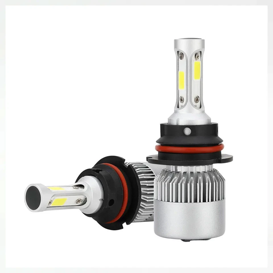 Para Nissan Frontier 1998-2000 - 2x 9004 LED Faro Alto/Bajo 6000K Bombillas Foto 3 de 4