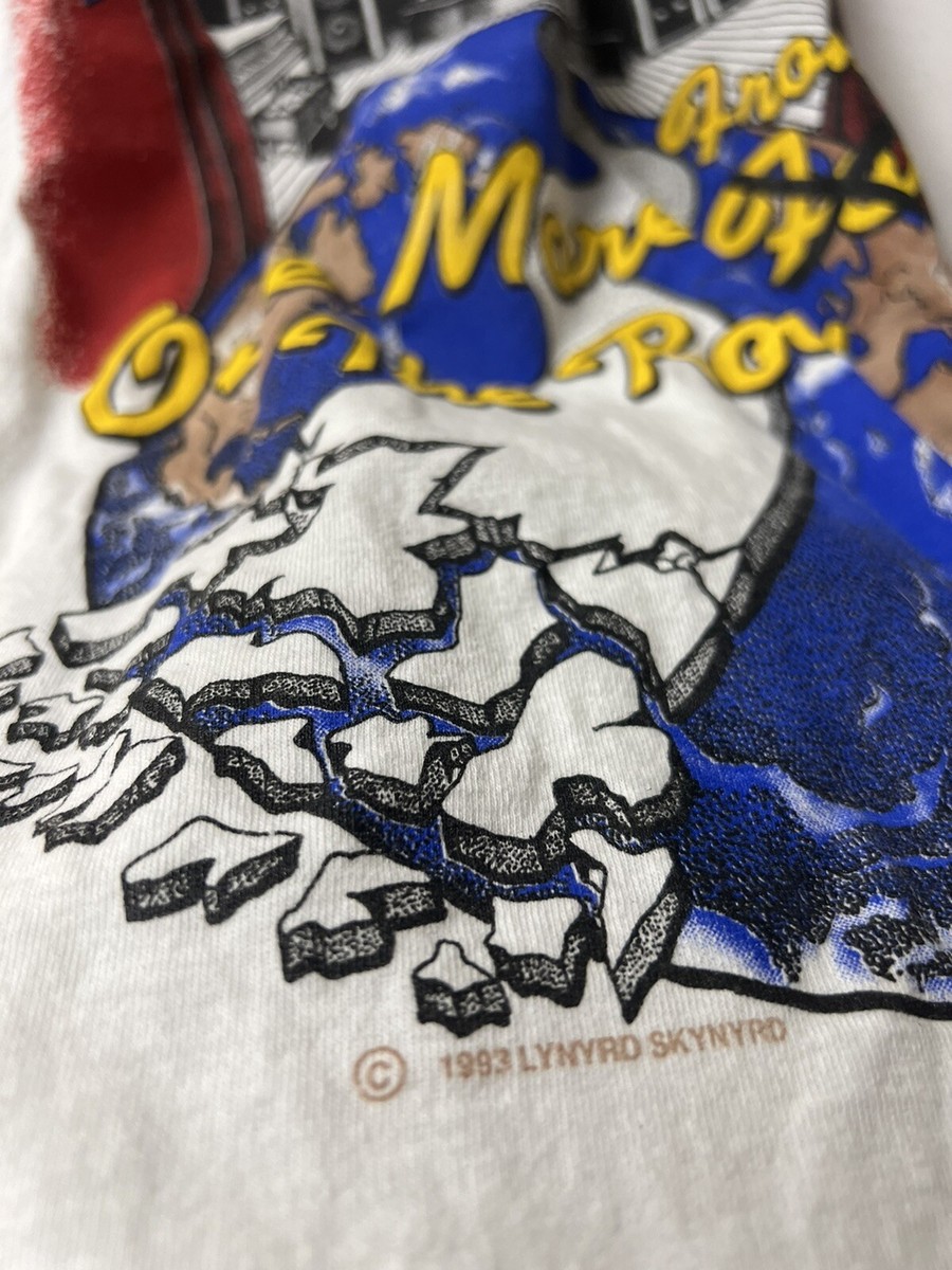 Lynyrd Skynyrd 1993 Vintage Concert Tee T Shirt Sz Large One More