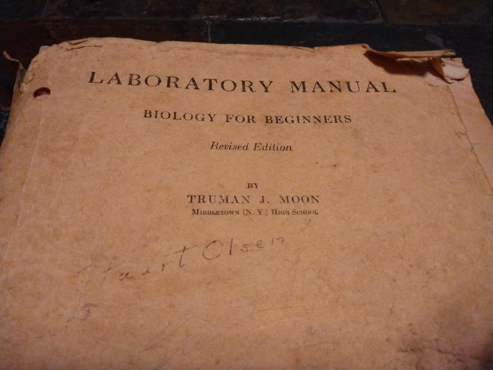 1927 laboratory manual biology for beginners henry holt and company-family-owned - Image 2 of 4