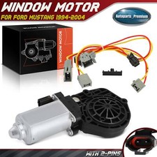 Motor elevador de ventana eléctrica del lado derecho del pasajero con 2 pines para Ford Mustang 1994-2004
