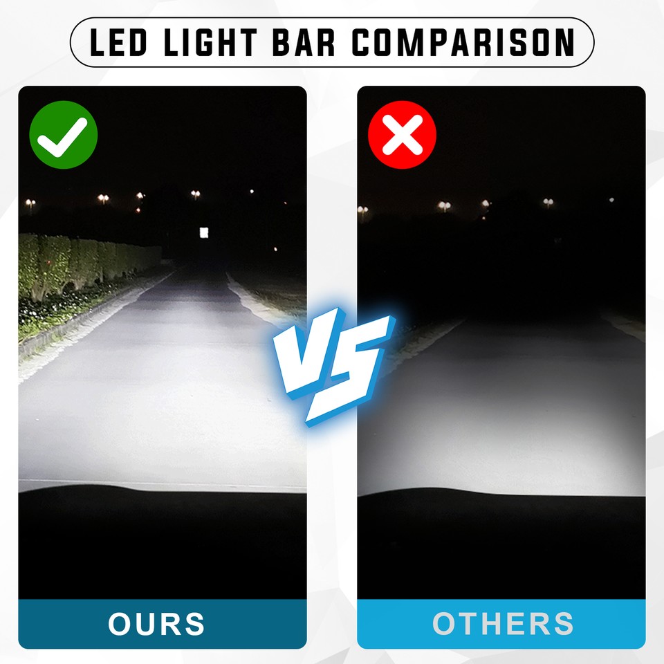 52'' LED Light Bar Roof Bracket+Wire Kit For Can-Am Defender HD 5/8/10 ...