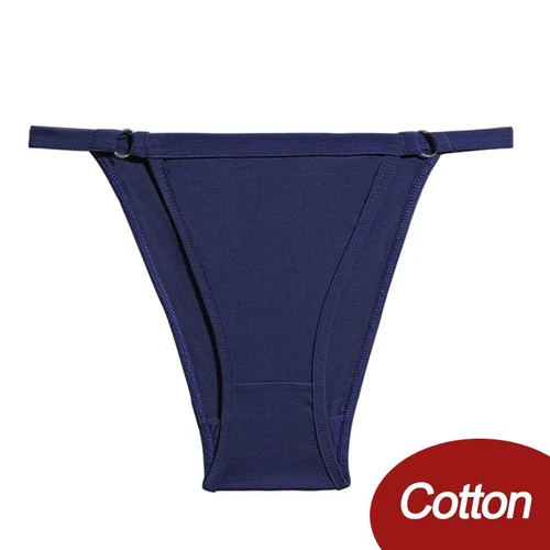 Cotton Low Waist Underpants -Breathable Plus Size Panty Women Lingerie Underwear - Picture 13 of 14