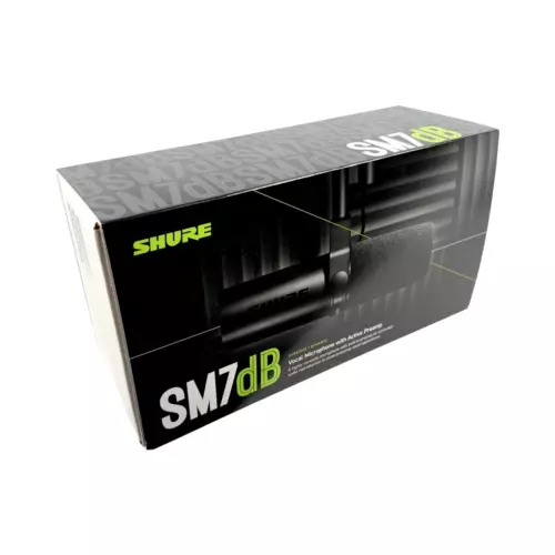 Nuovo microfono dinamico Shure SM7dB preamplificatore integrato streaming registrazione podcast - Foto 2 di 7