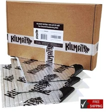 KILMAT Extra 100 mil 25 sqft Car 25 (2.4 sqm), Silver With Logo Kilmat  New G