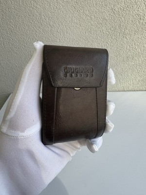 Tony Perotti Card Holder Brown Leather Wallet Vintage Style Compact Italy