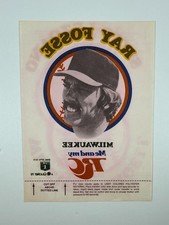 1978 Royal Crown Cola Iron-Ons - Ray Fosse