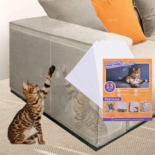 15pack Cat Scratch Furniture Protector,Couch Protector from Cat Claws,Single ...