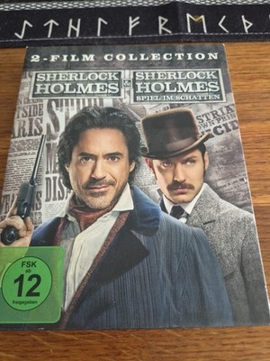 Sherlock Holmes 1+2 - Steelbook - 2 Blu-Rays - R. Downey Jr.  Im Schuber