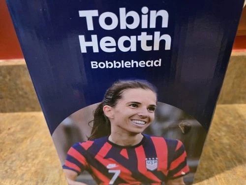 Tobin Heath BobbleHead , New In box from She Believes Cup On 3/7/26