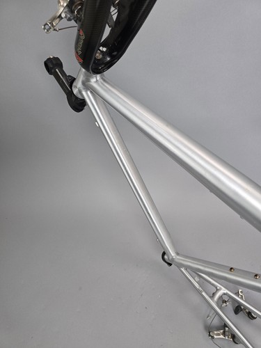 Rahmen Set Gravel bike Cyclocross Weltreise Aluminium Carbon cantilever 55 cm - Bild 17 von 20